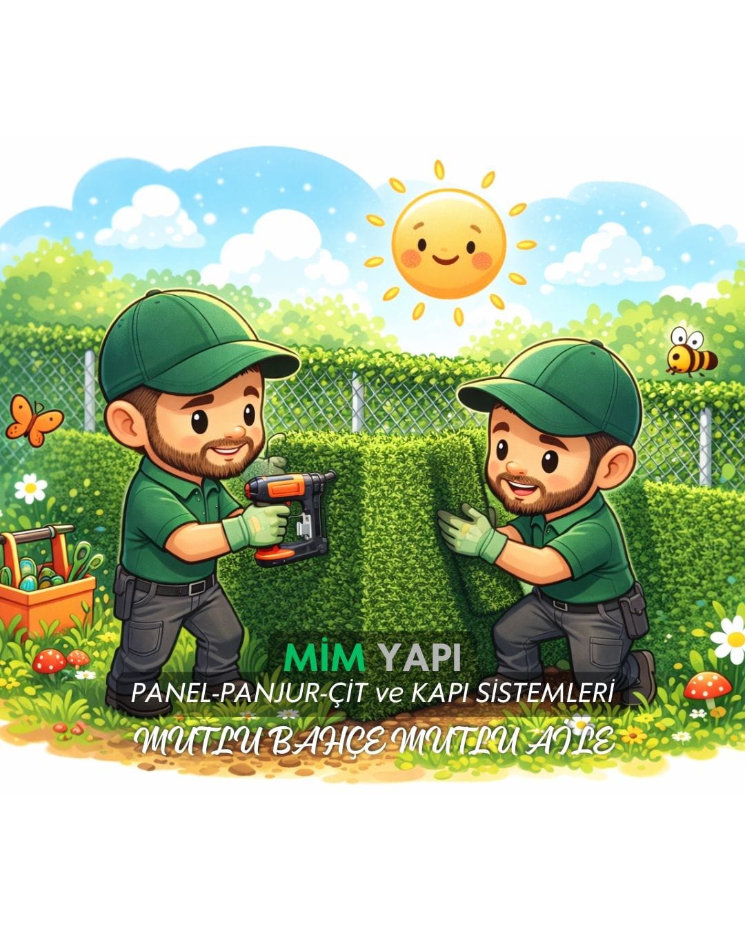 Mim Yapı Panjur Çit